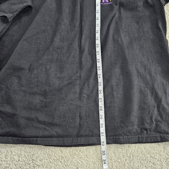 Harley Davidson T Shirt Thunder in the Rockies CO 2000 Hanes Beefy T Mens XXL - Picture 9 of 9